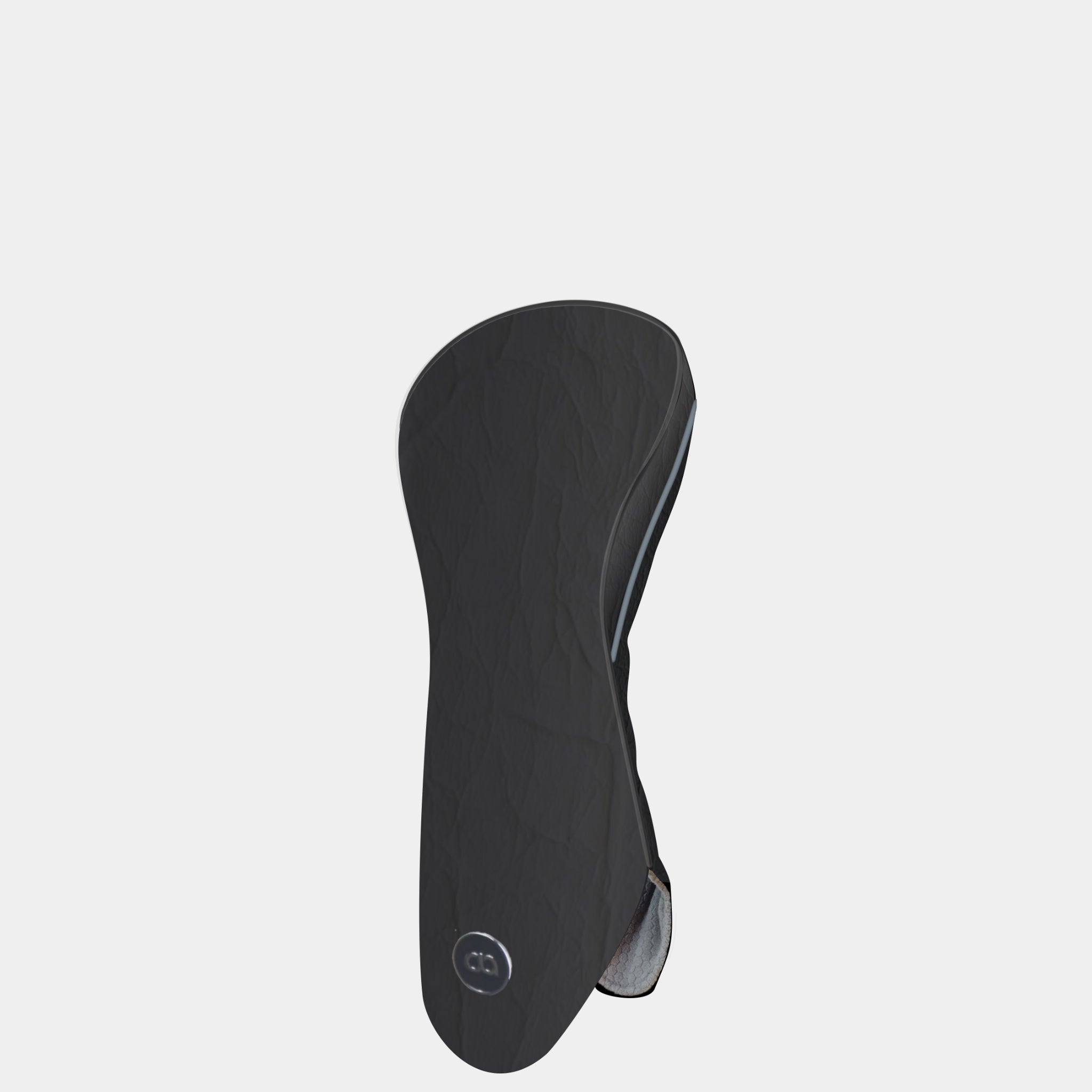 BLACK Leather Headcover (HYBRID)