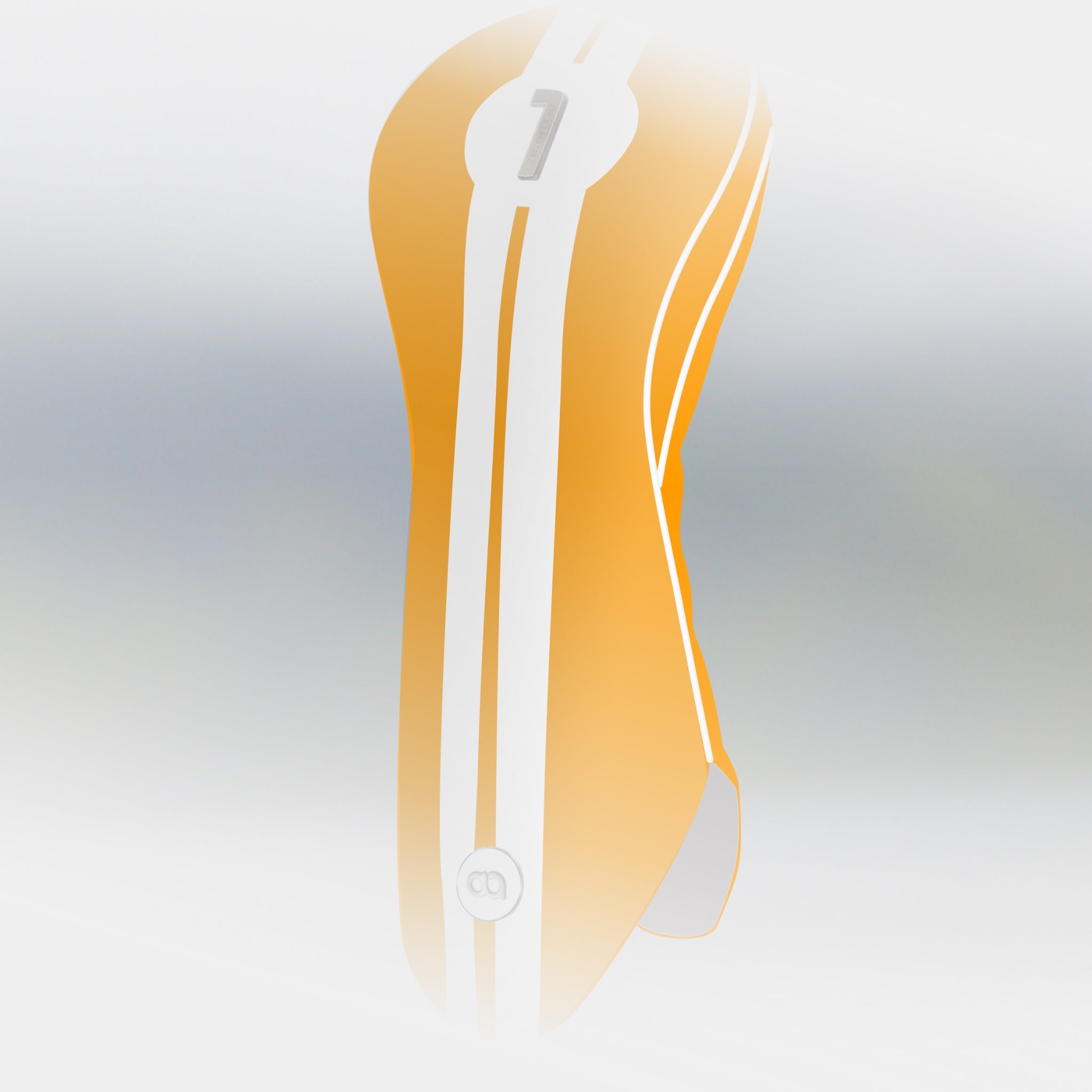 Netherlands orange leather golf club (driver) headcover by David Alexander