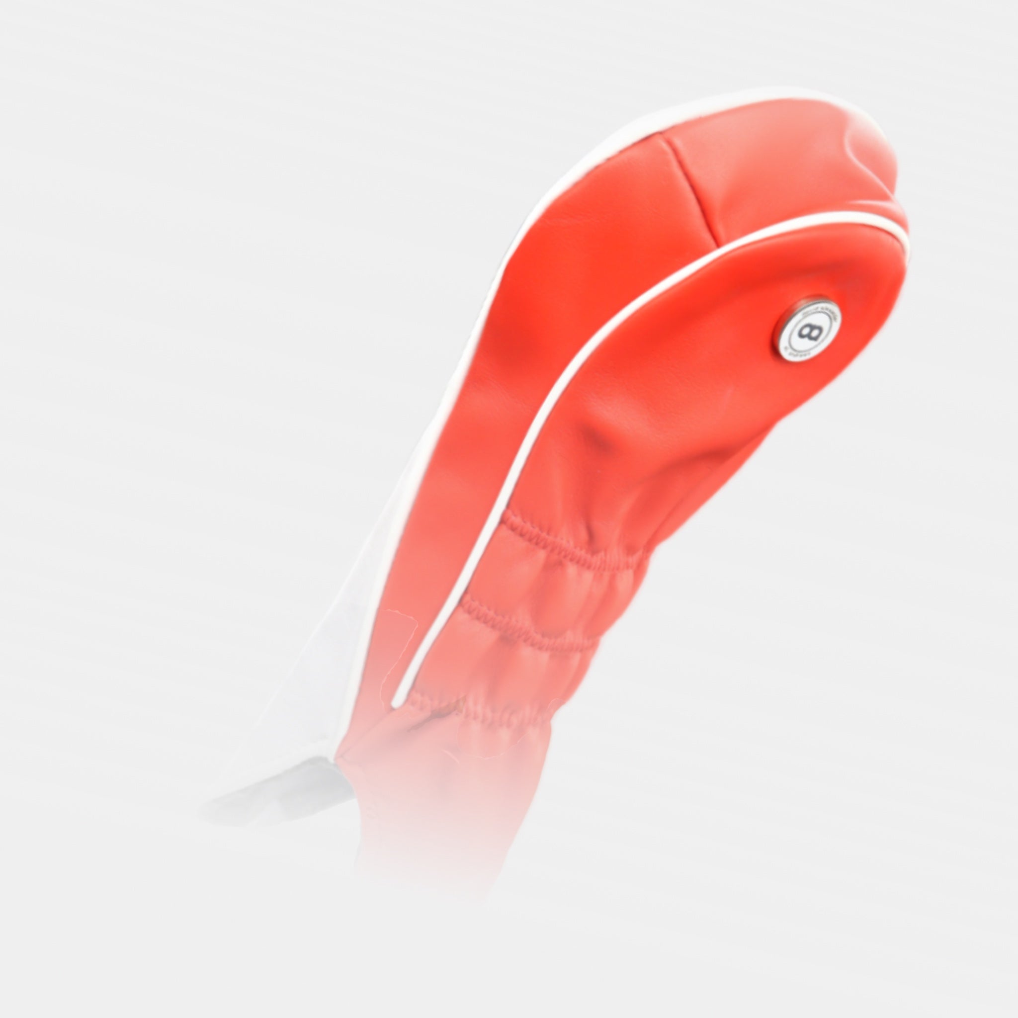 Red Japan Korea leather headcover by David Alexander