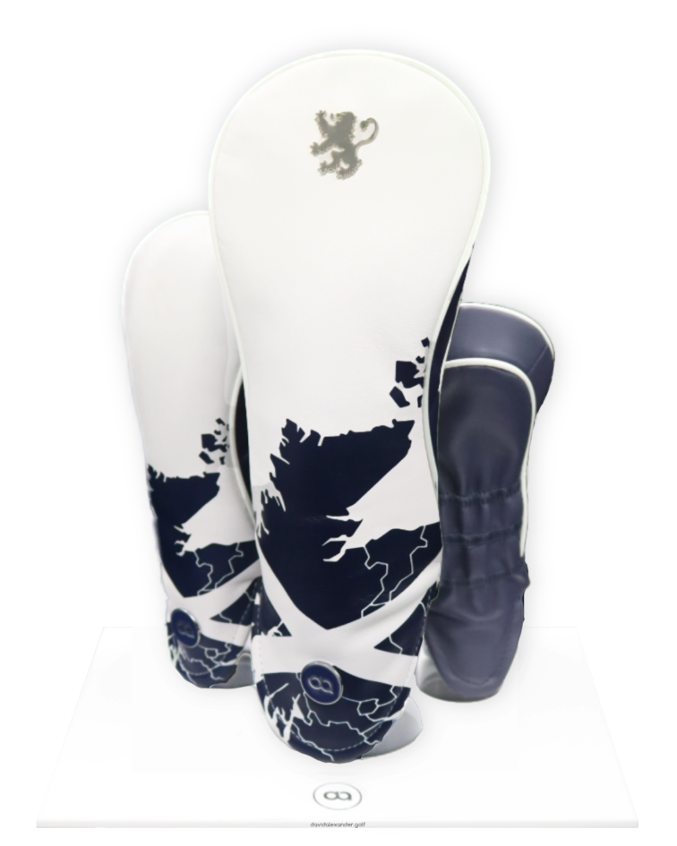 SCOTLAND Driver leather headcover