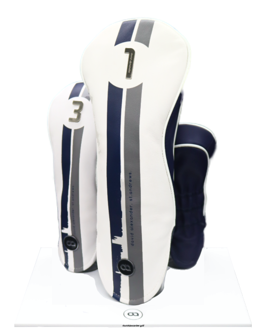 ST. ANDREWS Driver leather headcover