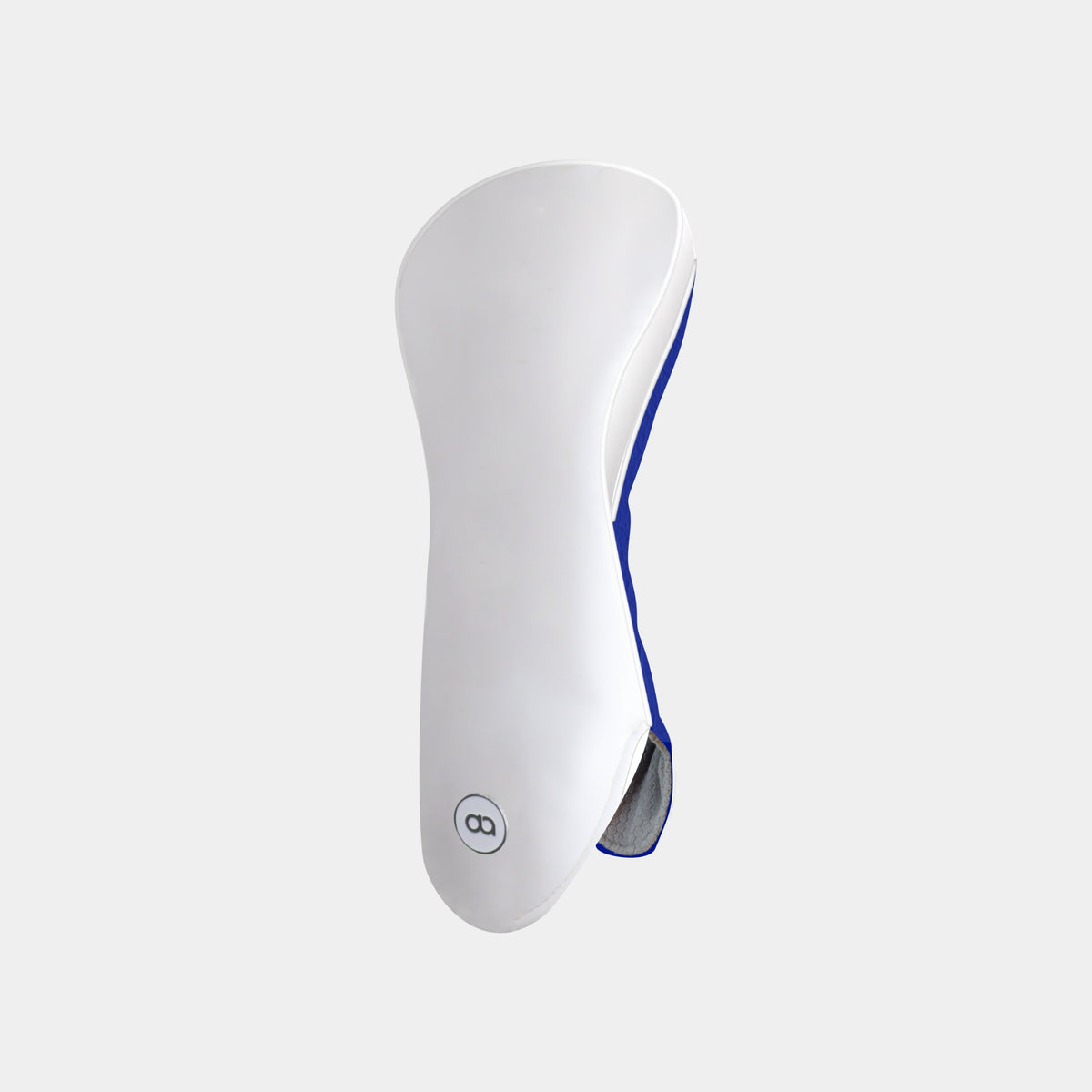 WHITE and BLUE Leather Headcover (HYBRID)