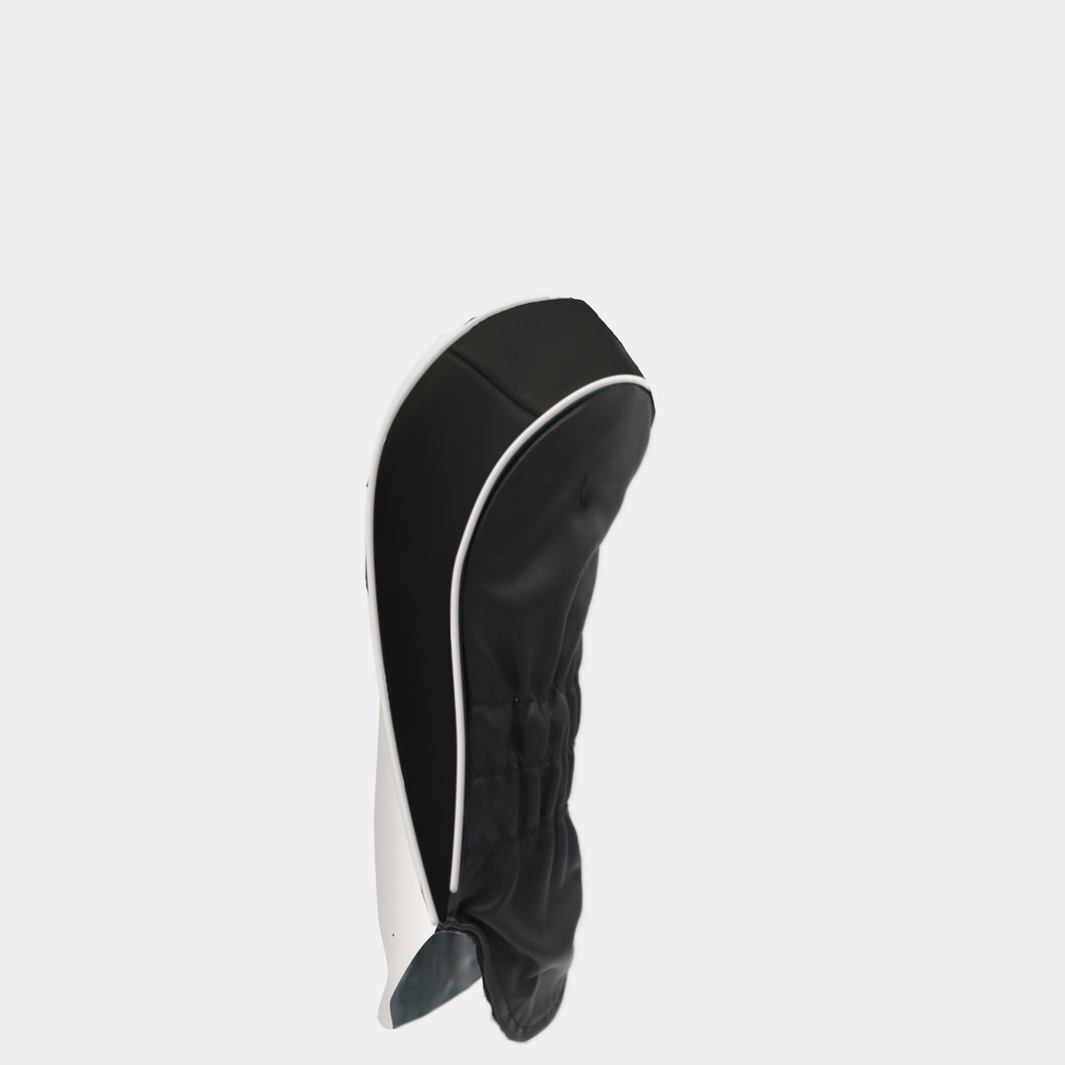 WHITE and BLACK Leather Headcover (HYBRID)