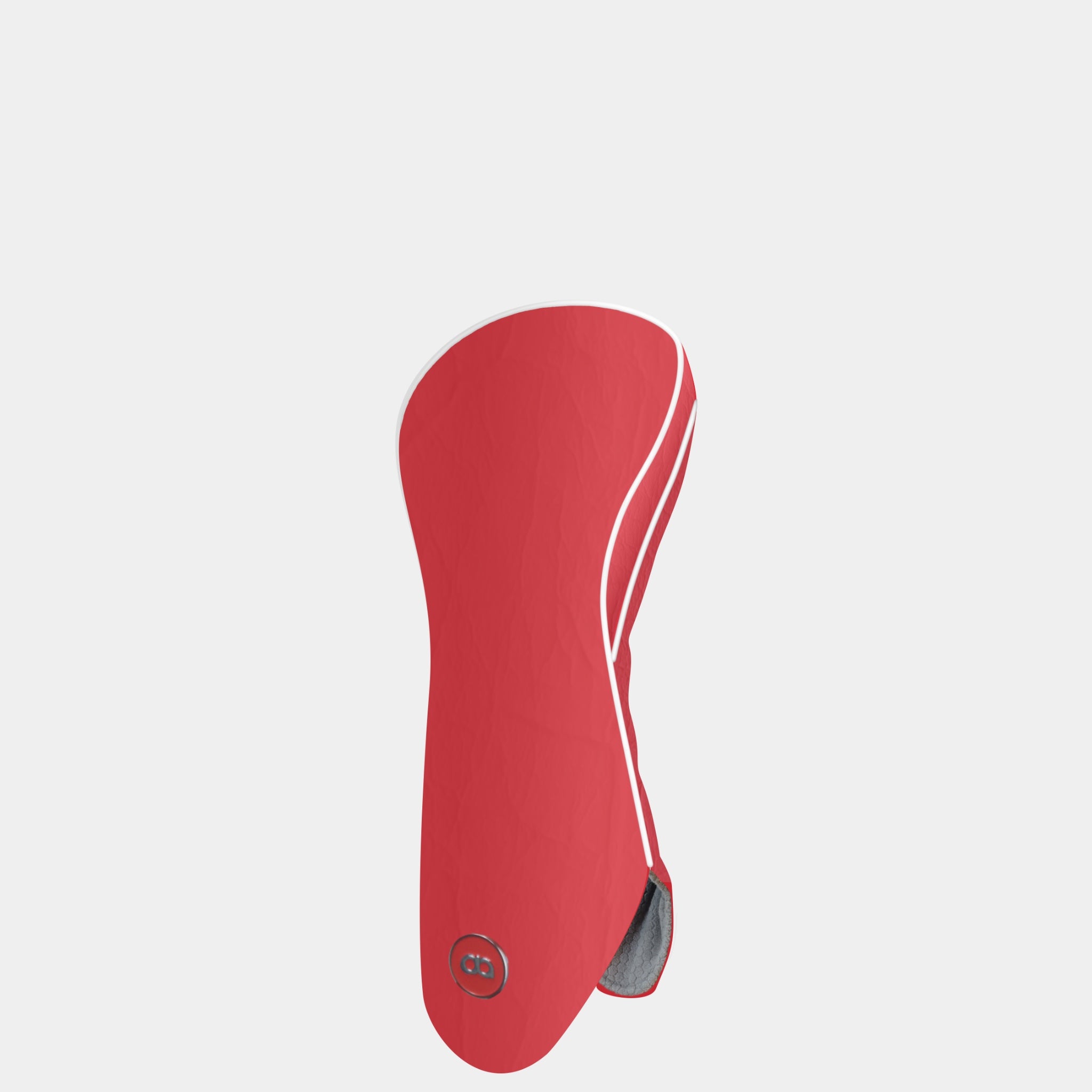 RED leather headcover (HYBRID)
