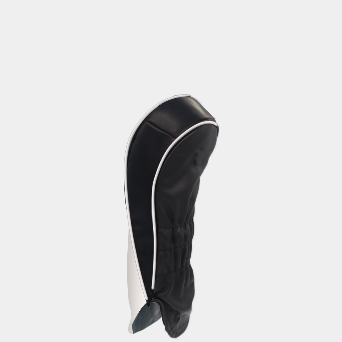 WHITE and BLACK Leather Headcover (HYBRID)